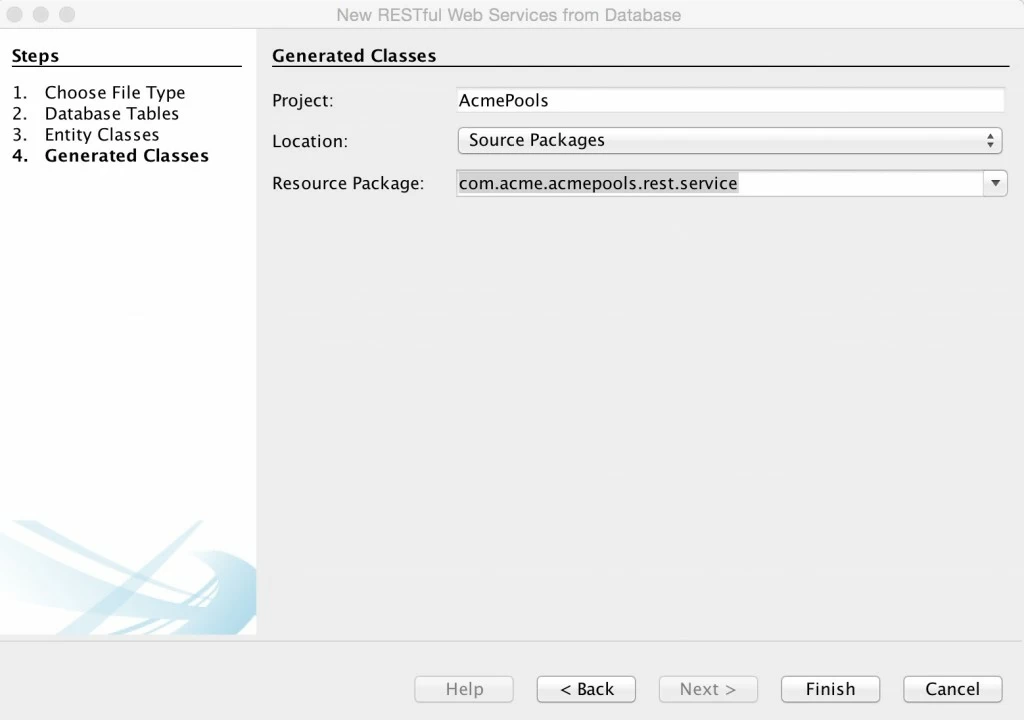 Figure 4: Specify Resource Package Location