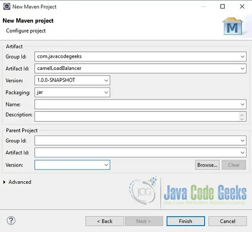 Configure maven project