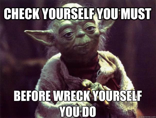 check-yo-self