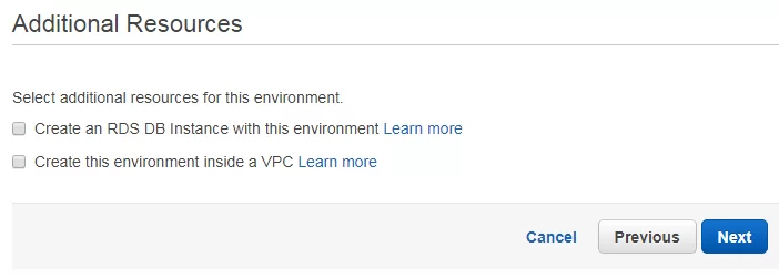 Amazon Elastic Beanstalk additional resources