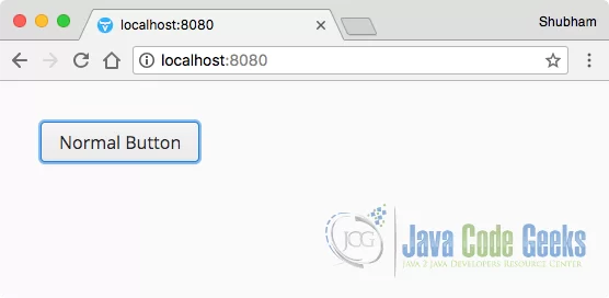 Vaadin Button component