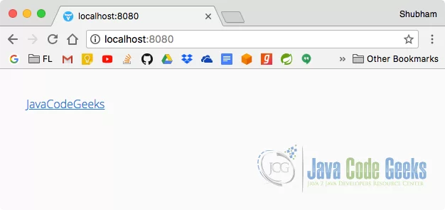 Vaadin Link component