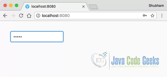 Vaadin PasswordField component