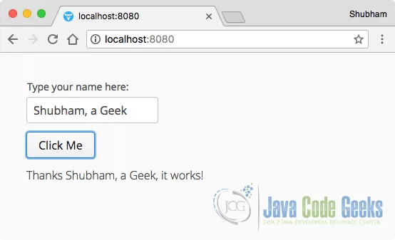 Running Sample Application