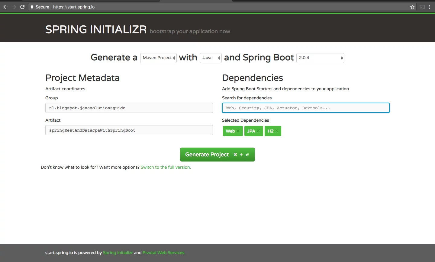 Restful API