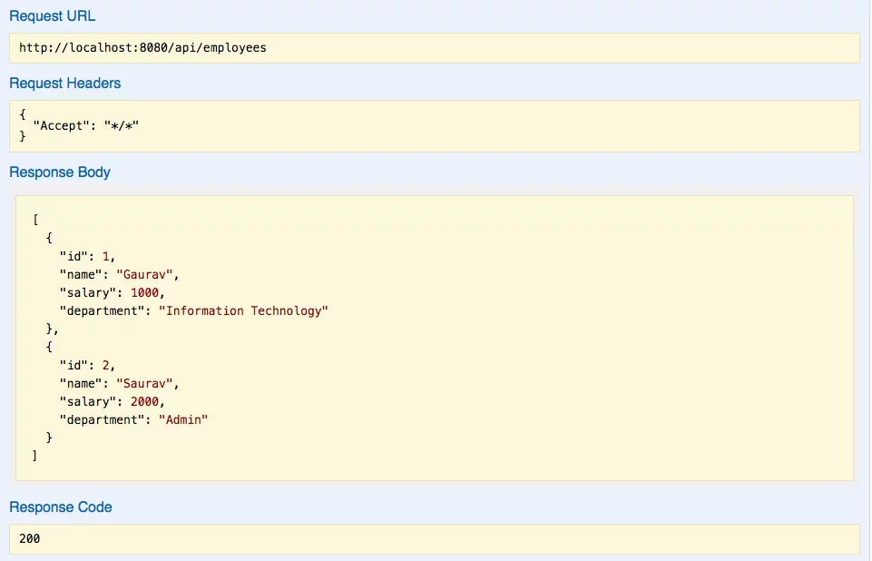 Restful API