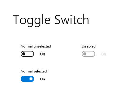Toggle Switch NEW JMetro light style