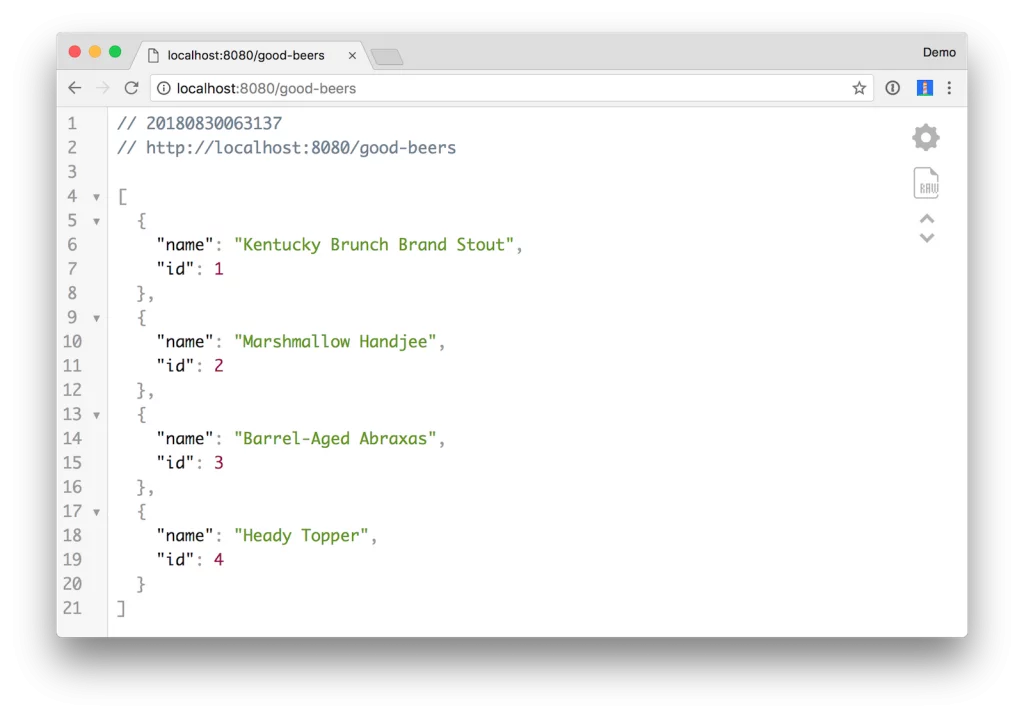 Java REST API