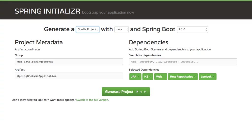 CRUD App