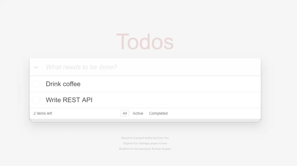CRUD App