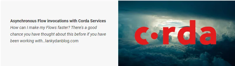 Corda story