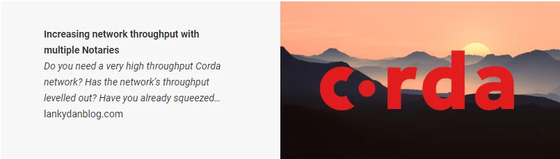 Corda story