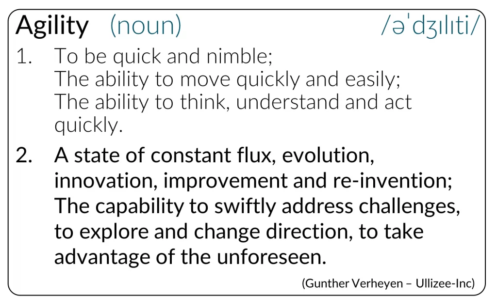 illusion of agility