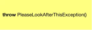 Error handling