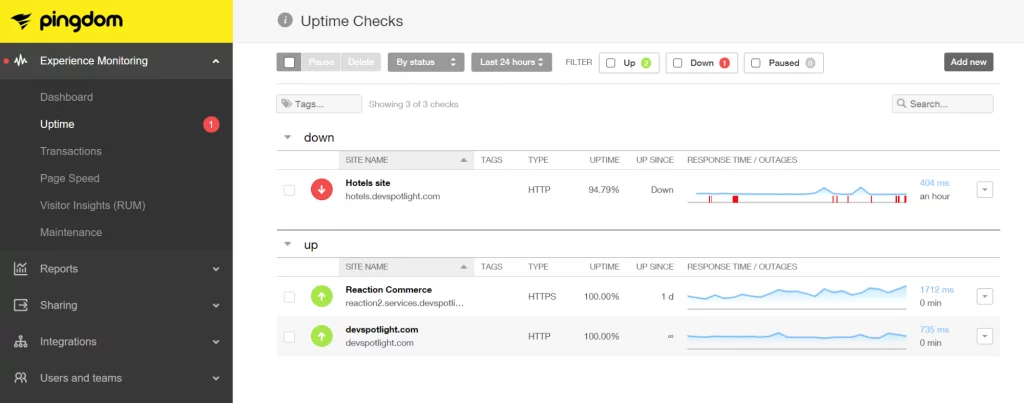 Application Performance Monitoring