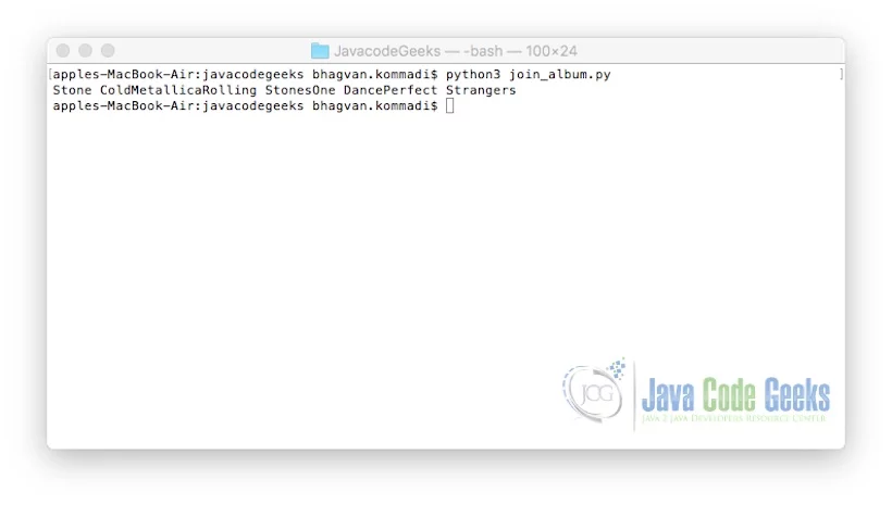 Python String Append - Join array