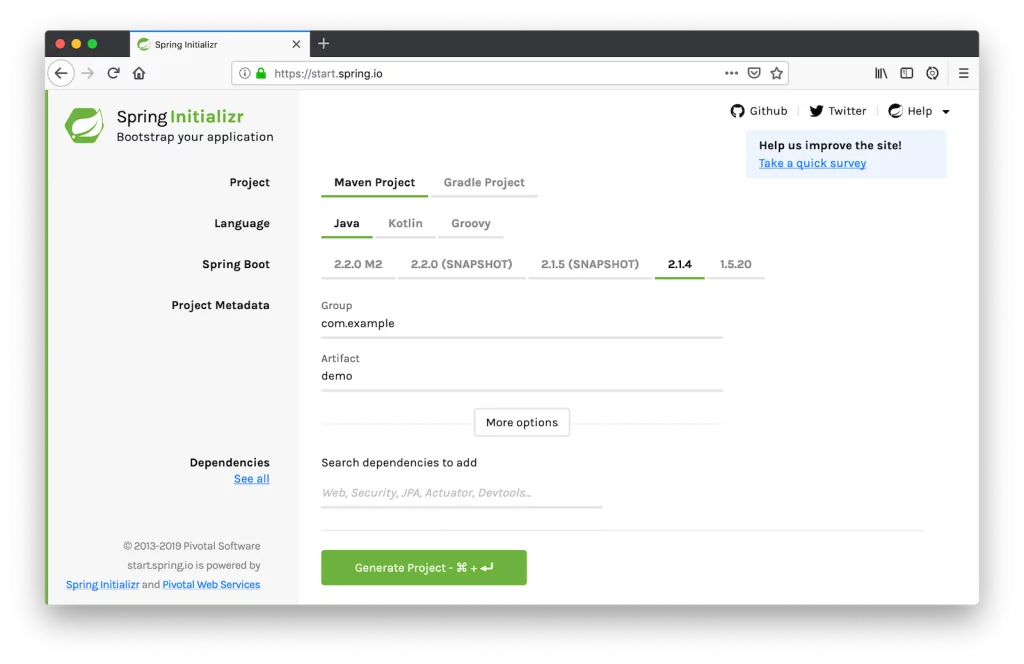 Spring Boot Application