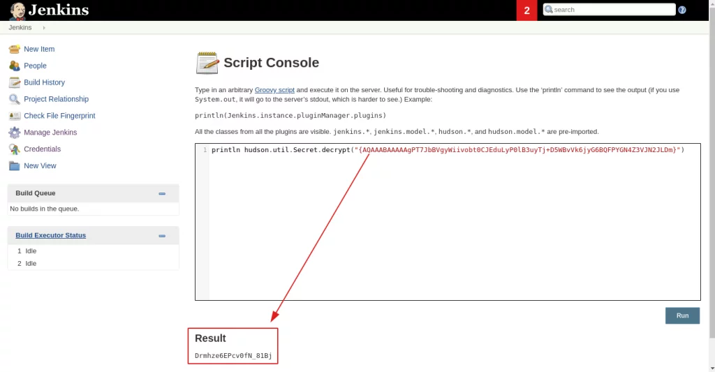 Jenkins credentials