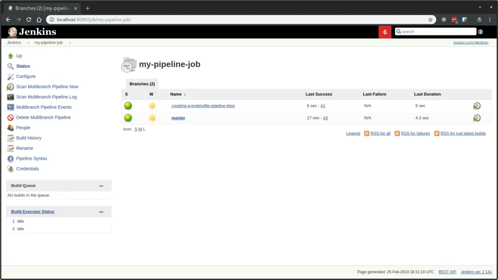 Jenkinsfile pipeline