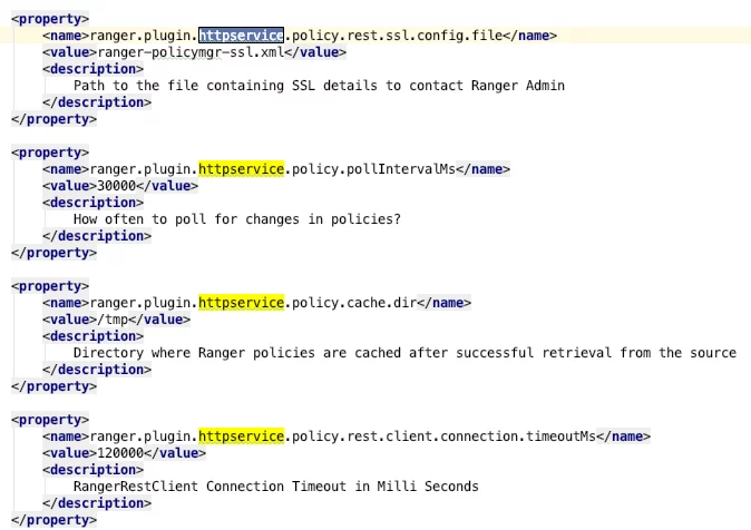 Apache Ranger plugin
