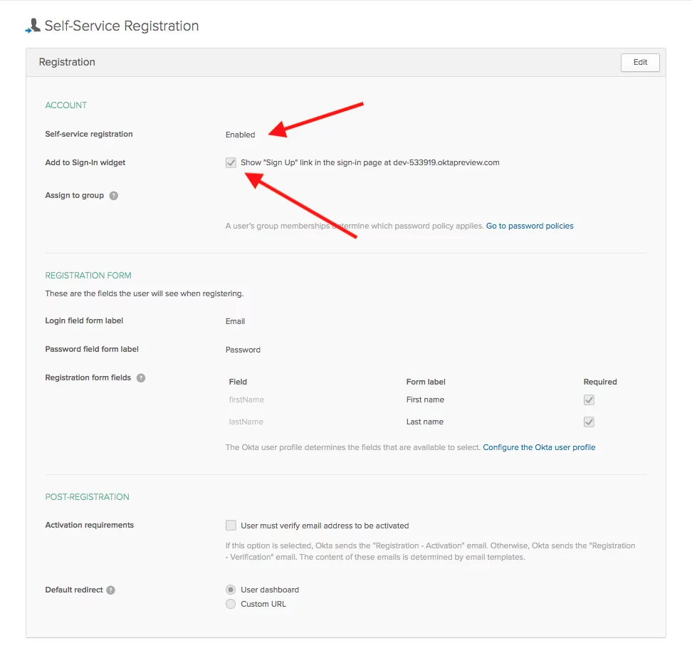 Spring Boot Login Options