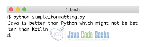Python Formatting Strings - Named Placeholders