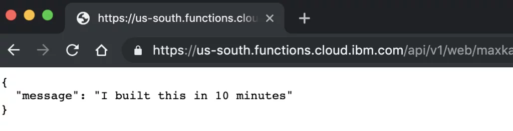 serverless function