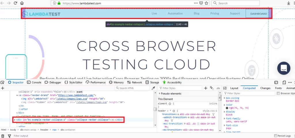 Selenium WebDriver