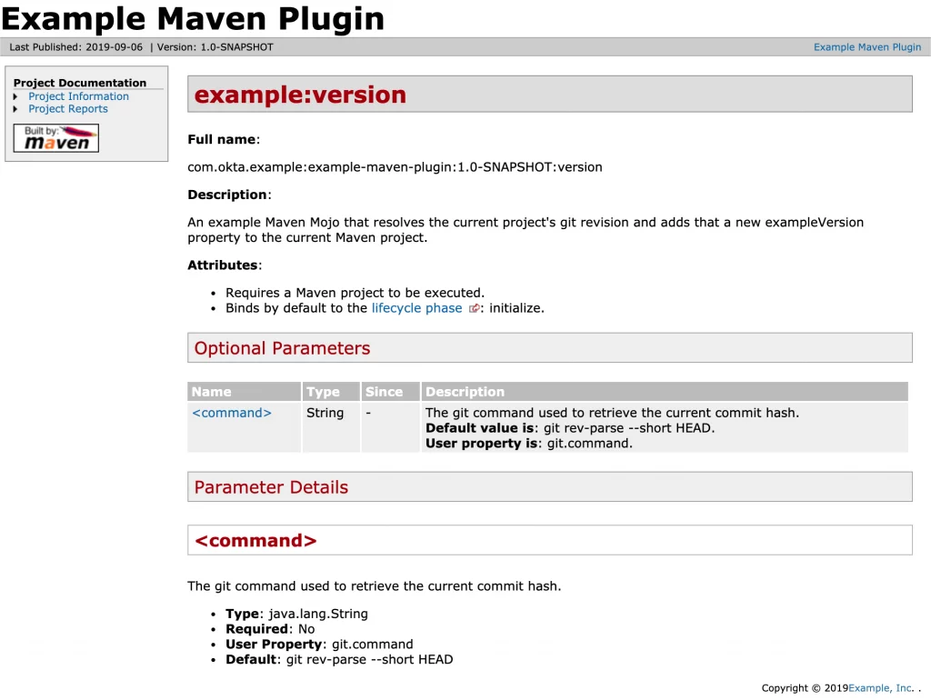 1- Maven Plugin