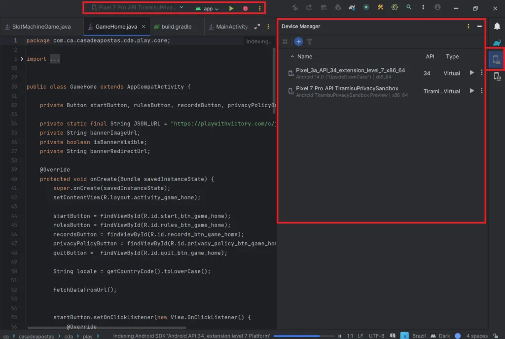 Appium Android Studio Integration