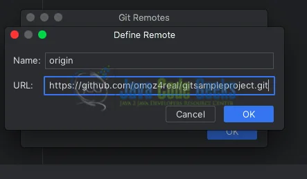Add Remote Repository