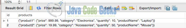 database output - jpa could not determine recommended jdbctype for class