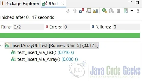 Sorted Array Insert Number Tests