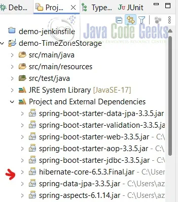 Hibernate TimeZoneStorage Jar
