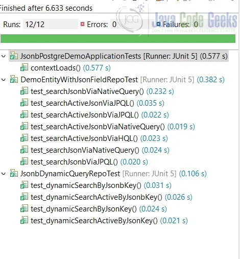 PostgreSQL Hibernate 6 JSON Data Example