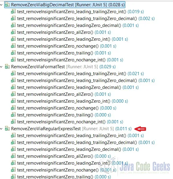 delete leading trailing zeros