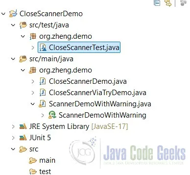 scanner close