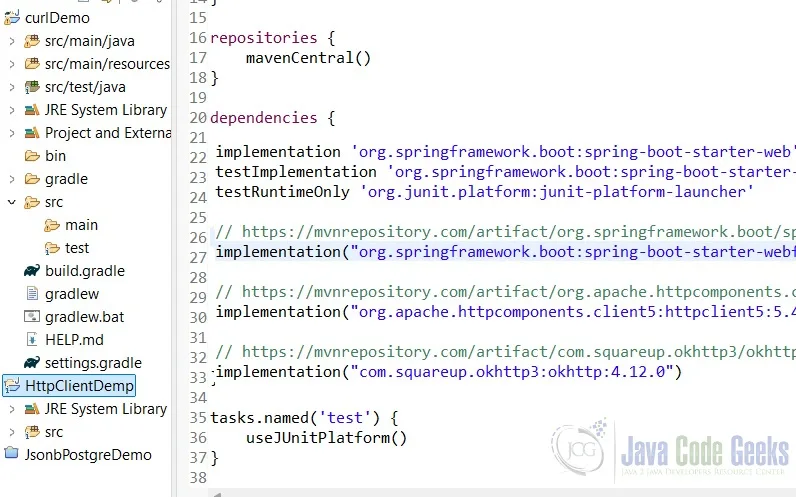 curl http request conversion