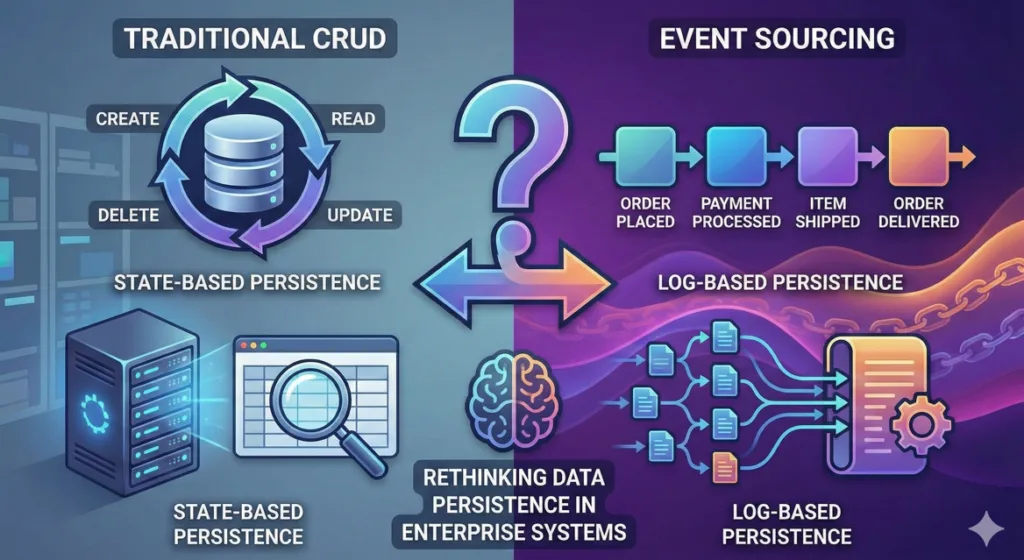 Event Sourcing vs CRUD