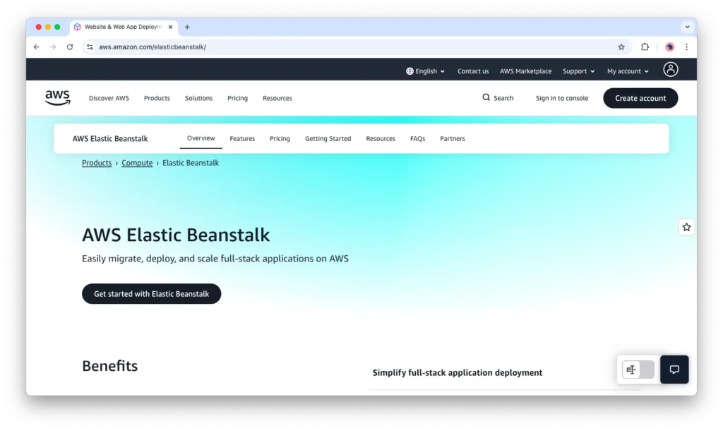 AWS Elastic Beanstalk - heroku alternative for app deployment 2026